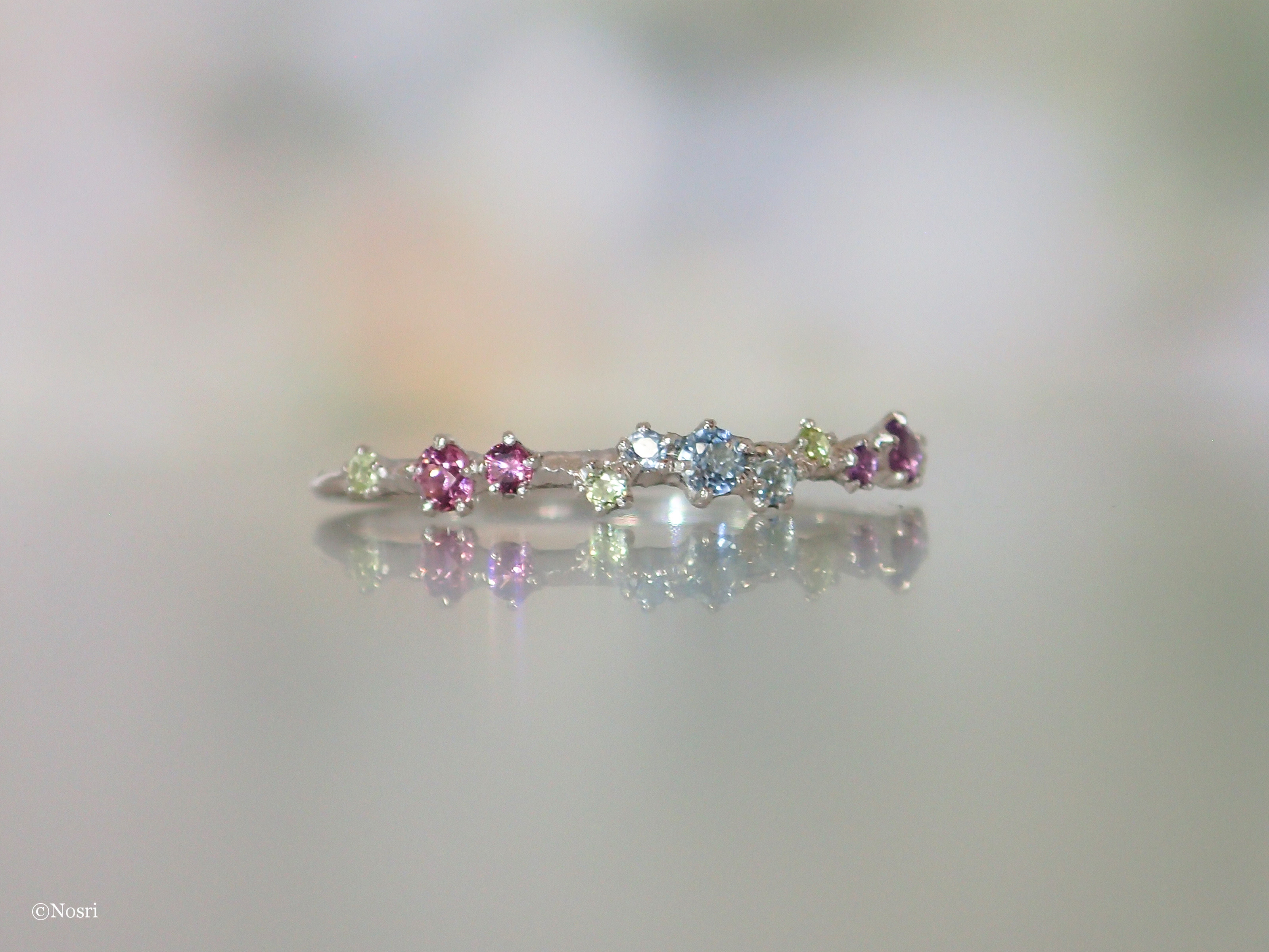 星屑の指輪 アジサイ（エトワール リング）creema限定