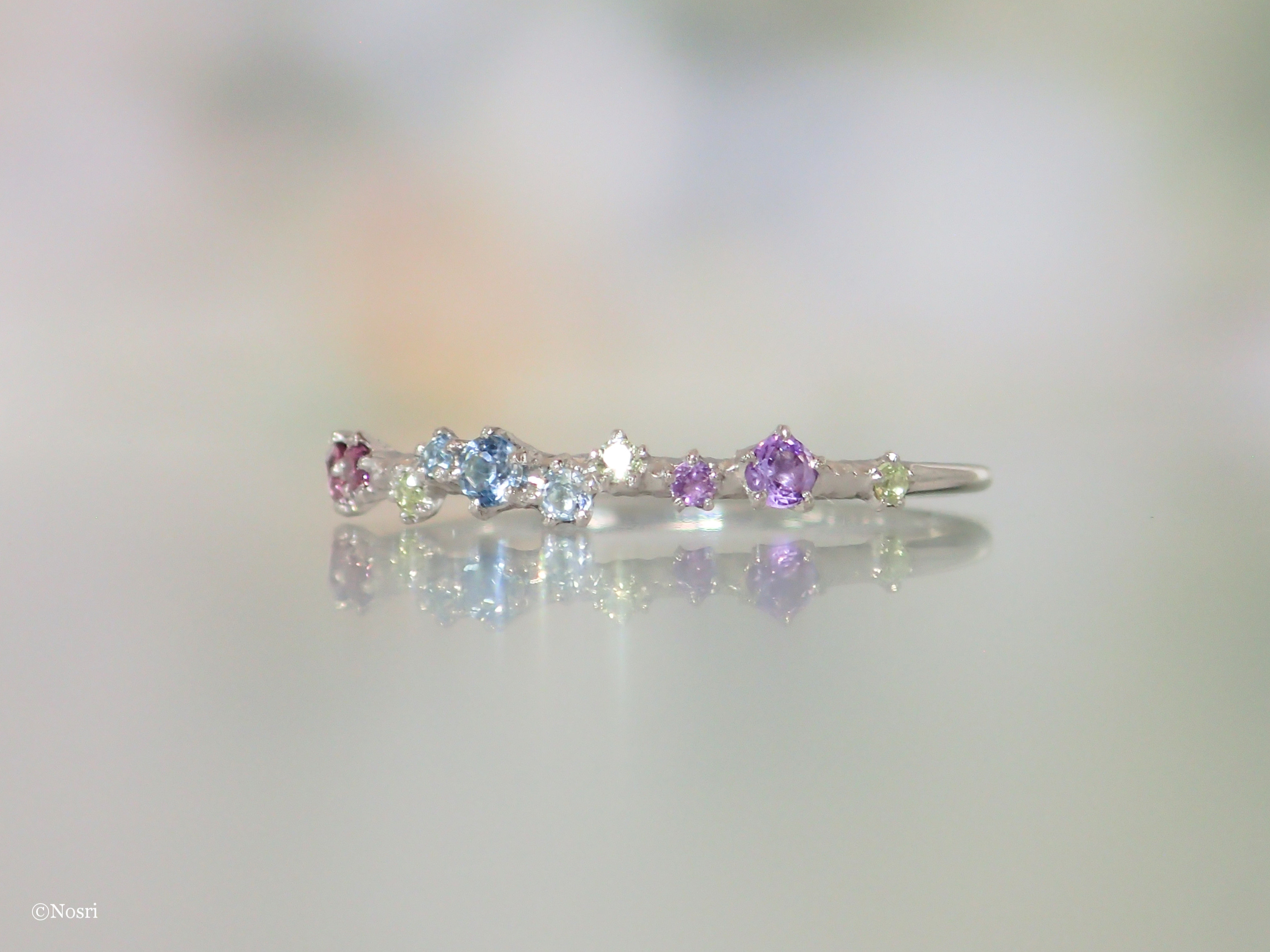 星屑の指輪 アジサイ（エトワール リング）creema限定