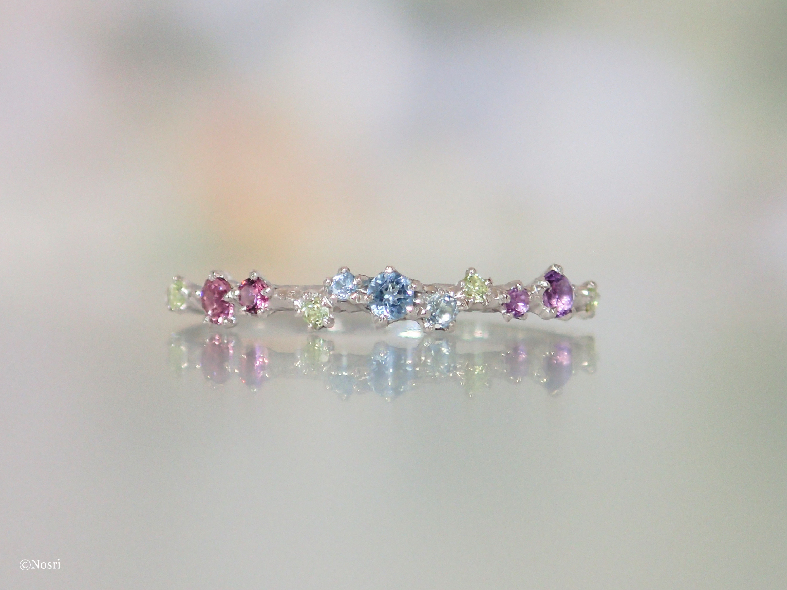 星屑の指輪 アジサイ（エトワール リング）creema限定