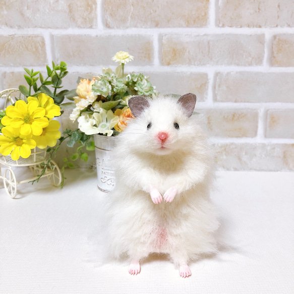 ゴールデンハムスター 羊毛フェルト キンクマ ゴールデンハムスター 羊毛フェルト 羊毛フェルト