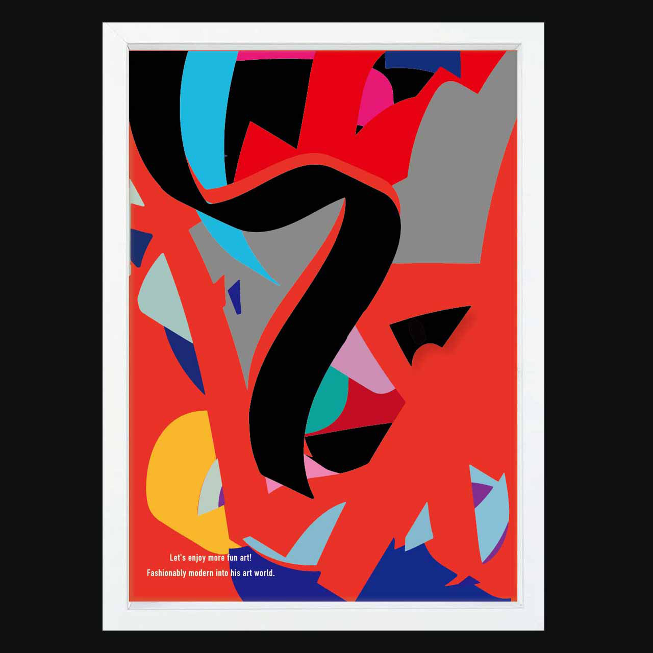 カラリングモダン　イラスト　ポスター　A4 A3 A2 A1　アートポスター　アート/sei/新着順検索　1873