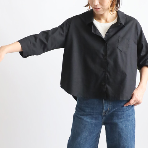 夏ＳＡＬＥ　ギマ擬麻コットン 角襟 燕尾裾 幅広オーバーシャツ 前開き ジャケット 胸ポケット オフホワイト T69A 夏SALE 再入荷 ギマ擬麻コットン 角襟 燕尾裾 幅広オーバー
