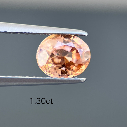天然石ジルコンルース Natural Zircon 1.3 ct 指輪・リング ZARA GEMS