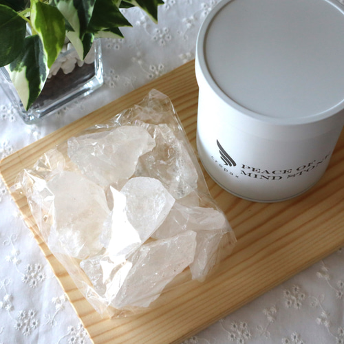 天然石 水晶 アロマストーン ディフューザー キャニスター入り