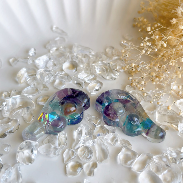 天使の羽 オルゴナイト オルゴナイト 天使の羽 エンジェルオーラ