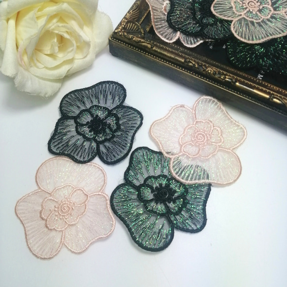 ハンドメイド お花モチーフ