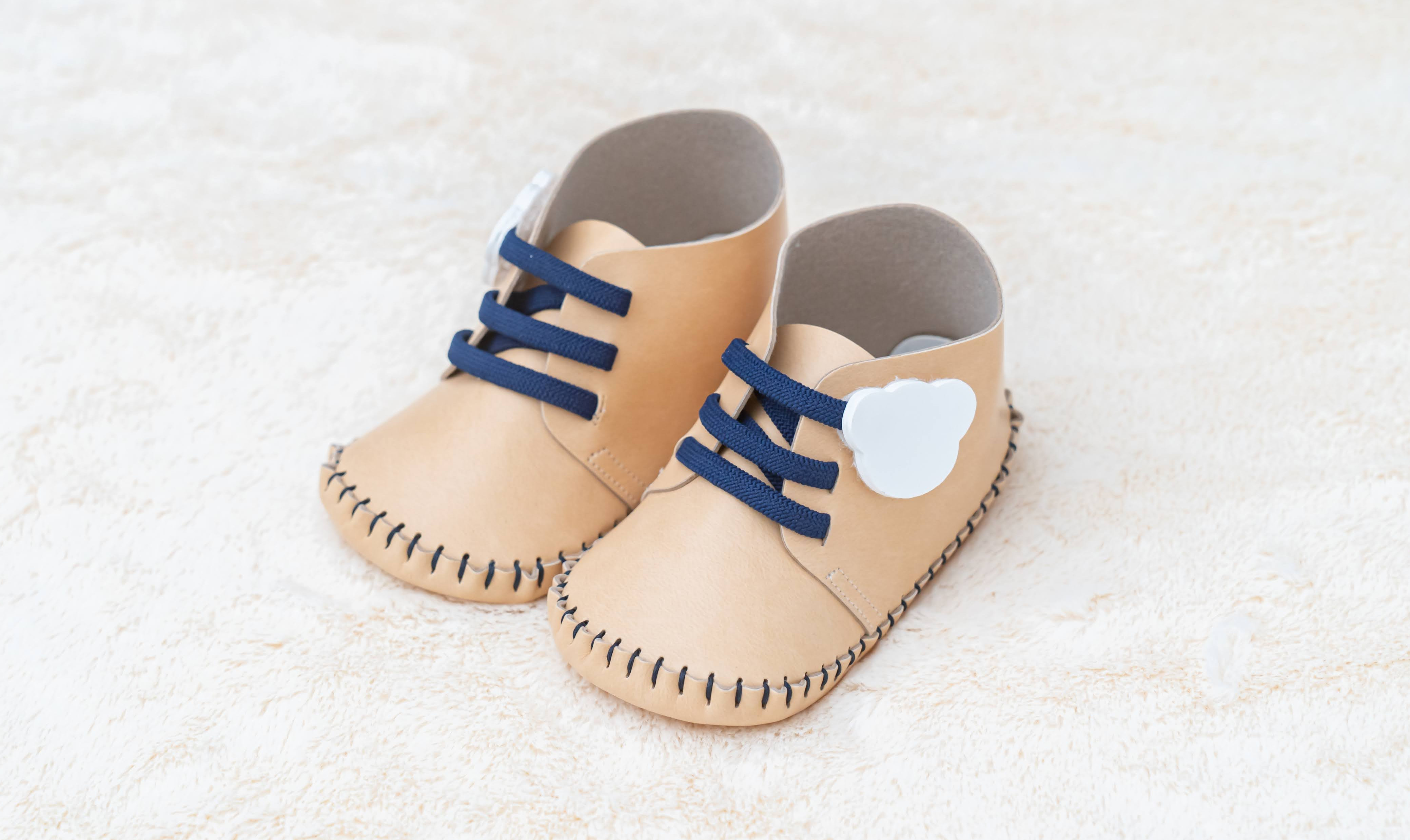 FD-04 手作りキット(生地ブラウン×ひも青)