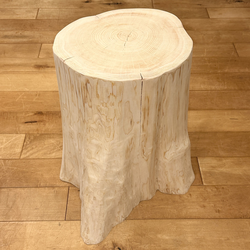 ひのき 丸太 スツール 裾広がり670 【公式通販】