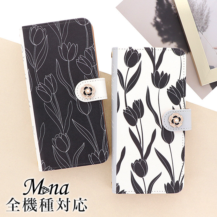 黒 花柄エンボス ケース 0_2e118a5c15680b60a13fa21eca02