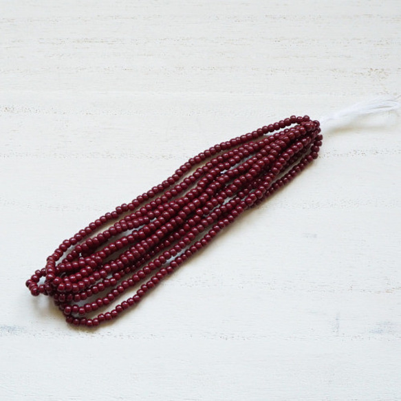 丸大 広島ビーズ 79 糸通しビーズ 1m/1本 1枚目の画像