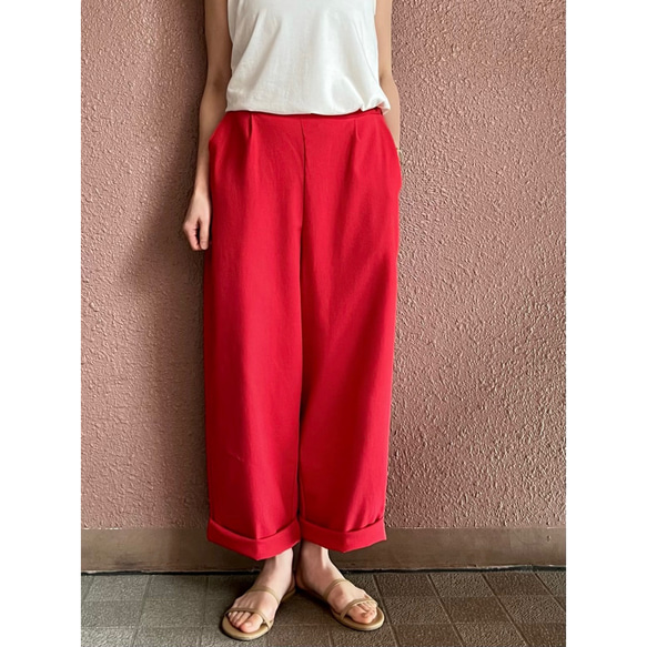 酷❣️白色和黑色❤️選擇尺寸❤️修身腰褲❤️防紫外線❤️吸濕排汗快乾❤️有彈性❤️亞麻混紡 第15張的照片