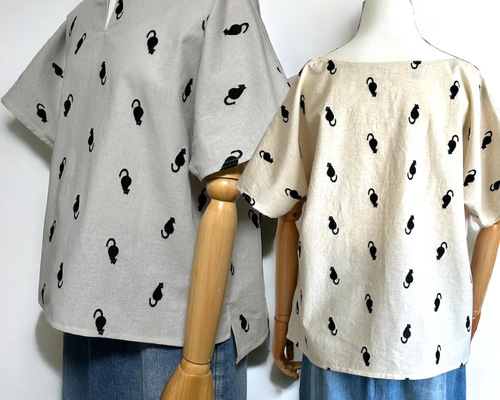 AMBIDEX Store ○ハグ襟 ブラウス(F クロ): l'atelier du savon