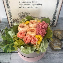 ウッドショッパー プリザーブドフラワーアレンジメント プリザーブド