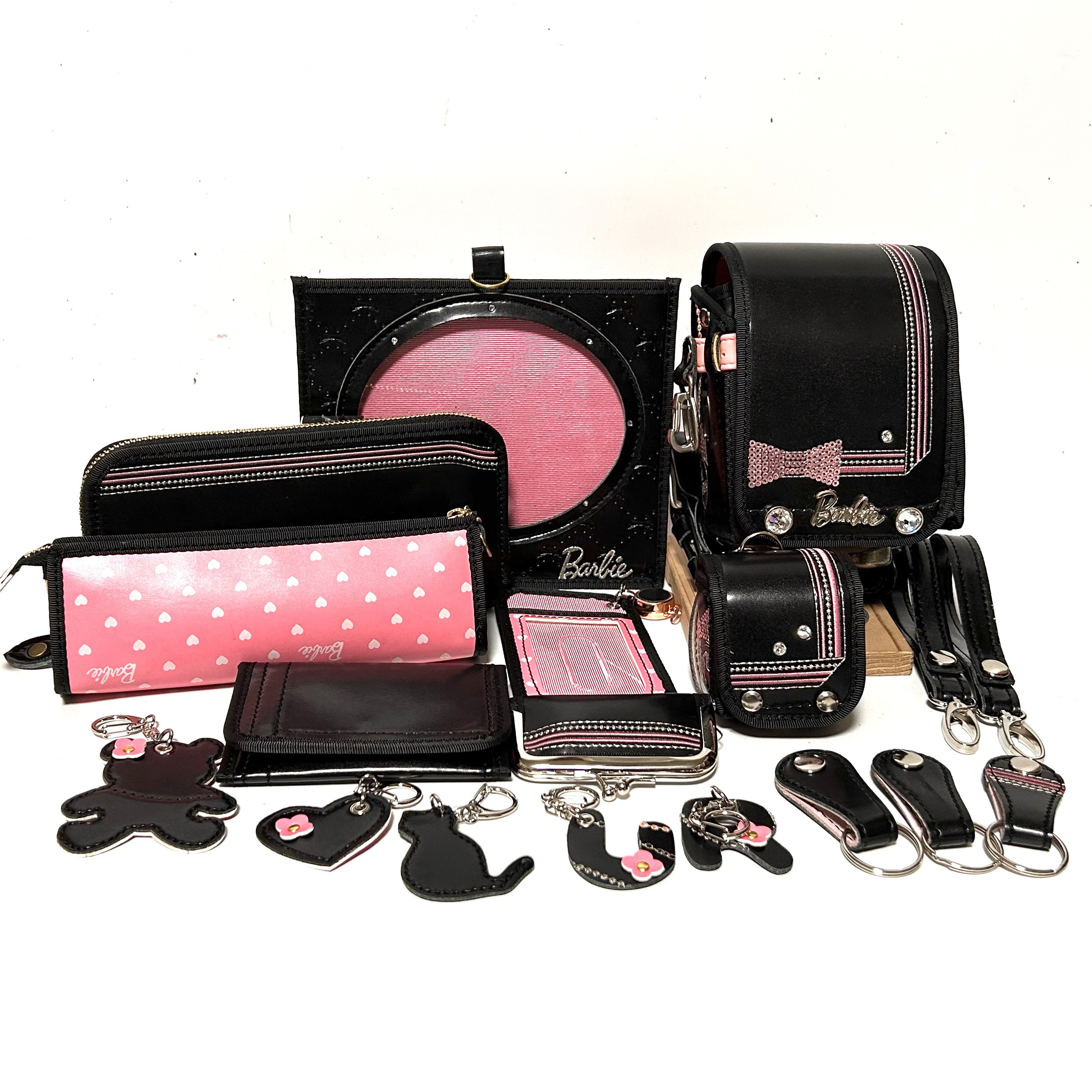 ランドセルリメイク　長財布プレミアムコース製作　過去作品例　　※お仕立て券　ラウンドファスナーロングプレミアムコース