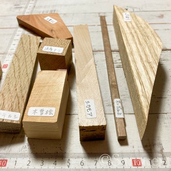 ▦70種＋10種『世界の木樹の標本／cube（に）：世界中の木材になる木たち』世界の樹の標本TreeSpecimen ▦□──── Wood Black Red White