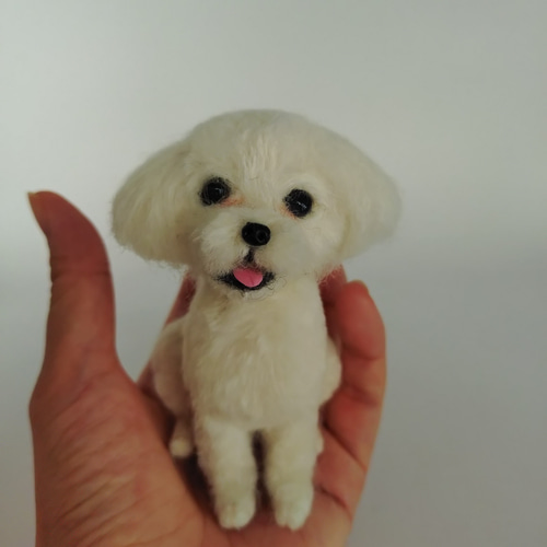 羊毛フェルト うちの子、愛犬オーダー 羊毛フェルト Rurumaru 通販