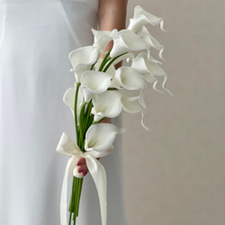 ウェディングカラーブーケ（ブートニア付） カラーブーケ ブートニア付き ウエディング 結婚式 ウエディング