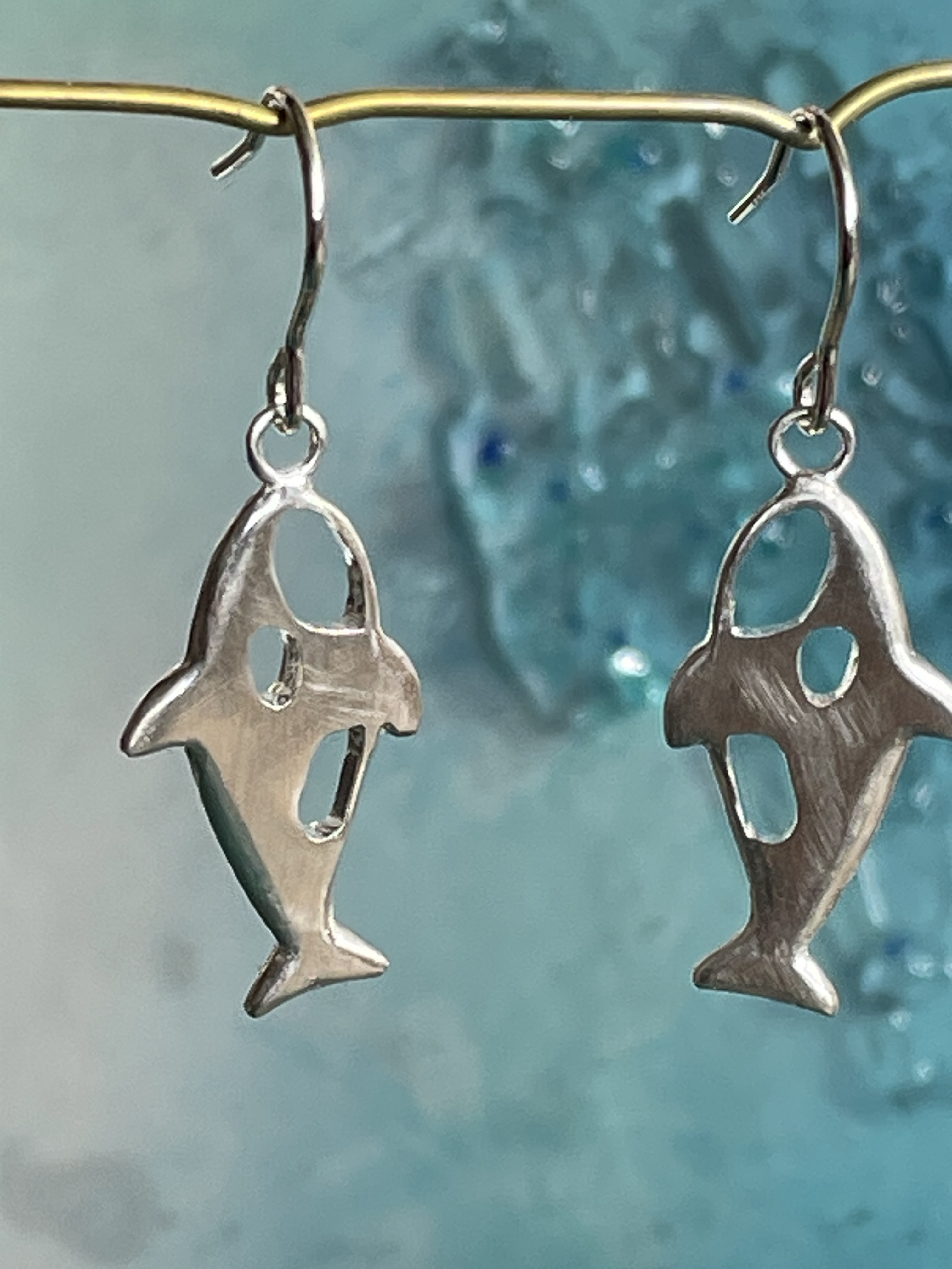 シャチのピアス   シルバーアクセサリー