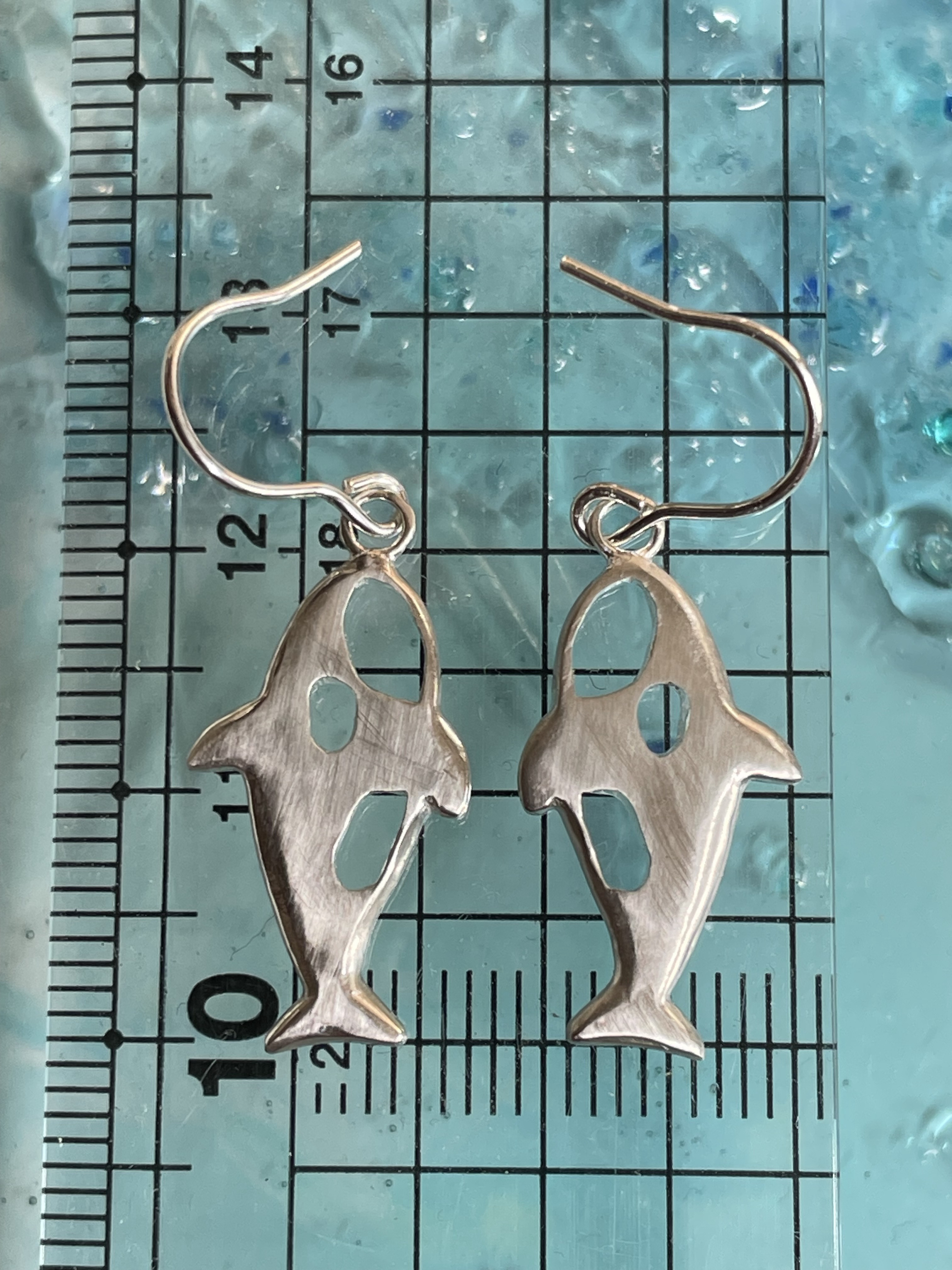 シャチのピアス   シルバーアクセサリー