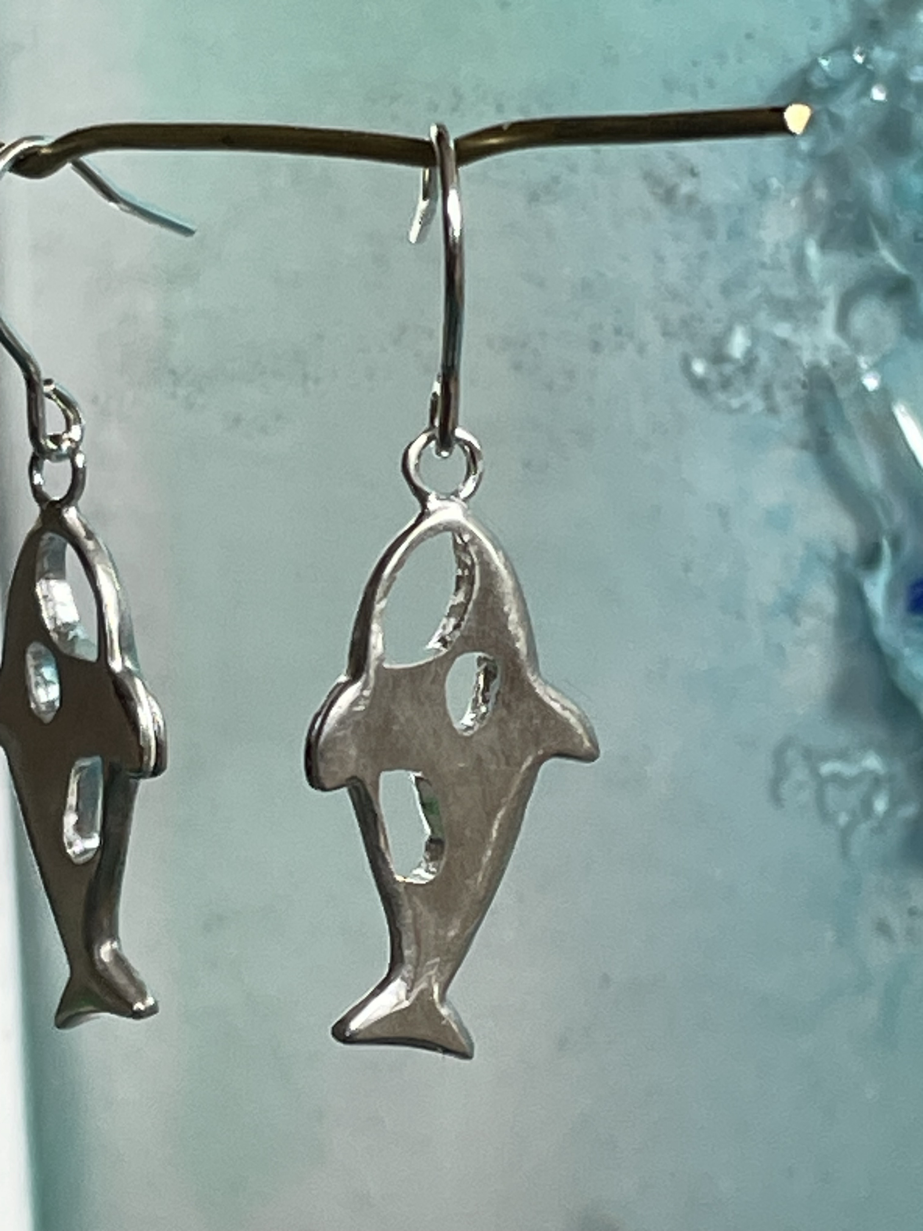 シャチのピアス   シルバーアクセサリー