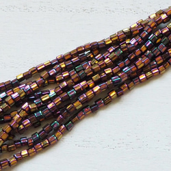 六角大 広島ビーズ 206 糸通しビーズ 1m/1本 2枚目の画像