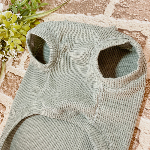 受注制作】犬服 ミニチュアダックス ダックス わんこ服 シンプルタンク