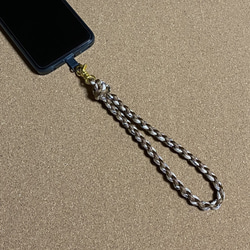 多用途 単金具のパラコードハンドストラップ スマホ、カメラ、双眼鏡