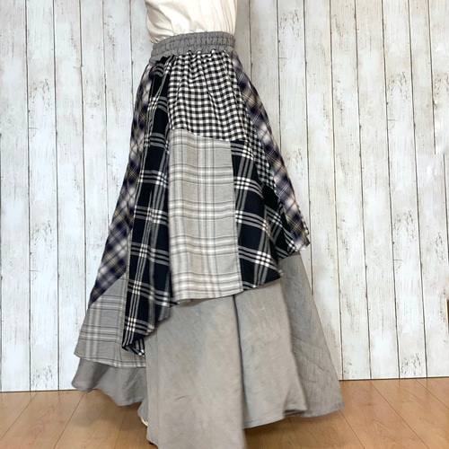 【着用2回】アリスアンドオリビア　ジャガード織♡フレアロングスカート♡0 新作入荷情報〈オーガンジージャガードフレアスカート〉 | m-i-d