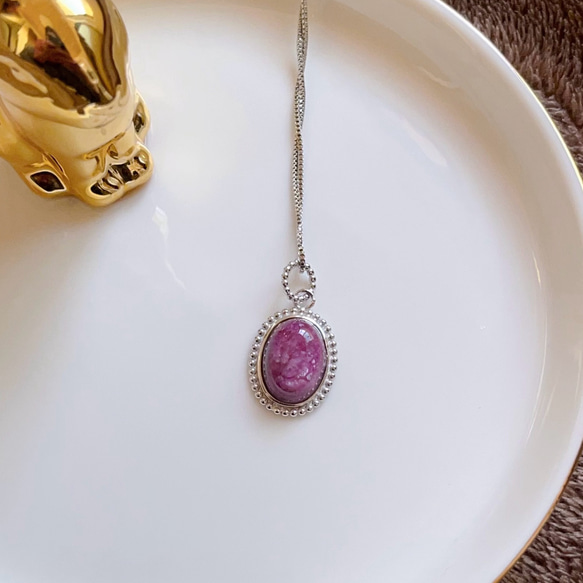 天然石　ルビー　ペンダント　天然無染色 天然無処理 ルビー ペンダント s925 No152 ネックレス・ペンダント