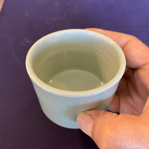 青磁のお猪口 ぐい呑み 伝統酒器 おちょこ・ぐい呑み・徳利 ギャラリー