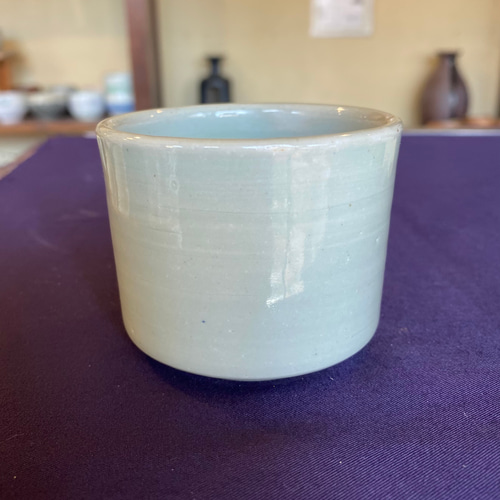 青磁のお猪口 ぐい呑み 伝統酒器 おちょこ・ぐい呑み・徳利 ギャラリー