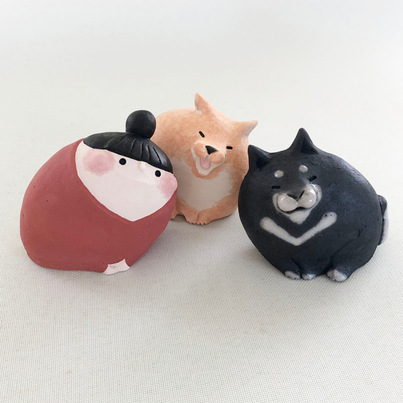 [受注制作]　わたし（素焼きのヒト　置物） 18枚目の画像