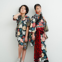 赤ドット　ワンピース♡丸襟♡ 赤ドット ワンピース♡丸襟 赤リボンタイプ♡水玉 子供服 Remyu