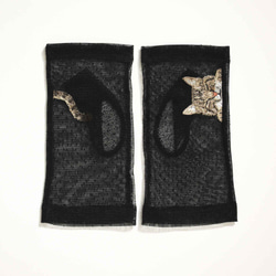 [貓臂套] Kijitora親子/防紫外線/100%棉/短搭配長袖 贈送Mytaine 第14張的照片