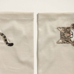 [貓臂套] Kijitora親子/防紫外線/100%棉/短搭配長袖 贈送Mytaine 第12張的照片