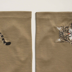 [貓臂套] Kijitora親子/防紫外線/100%棉/短搭配長袖 贈送Mytaine 第9張的照片