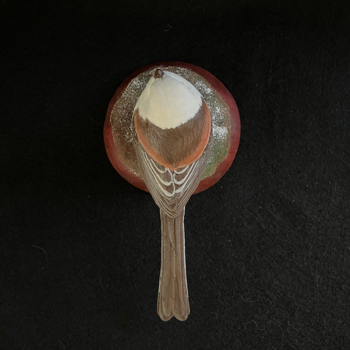 シマエナガ・バードカービング 彫刻 ありむら工房 通販 17729173