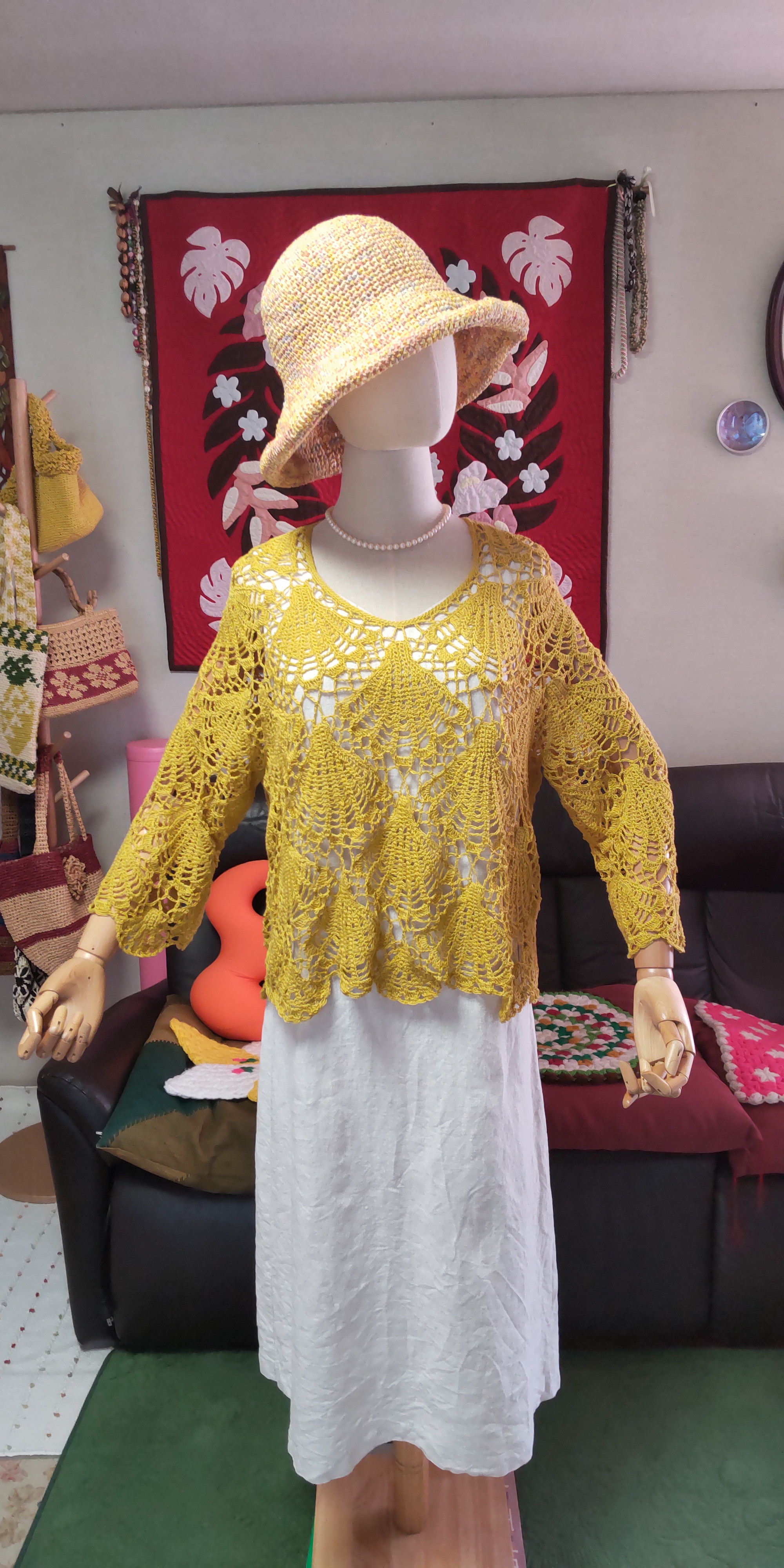 手編みセーター