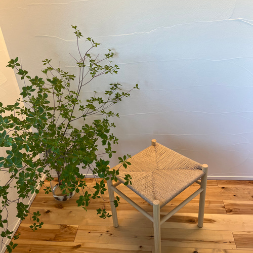 ペーパーコードスツール　SHIKAKU ペーパーコードスツール-正方形-SHIKAKU 椅子（チェアー