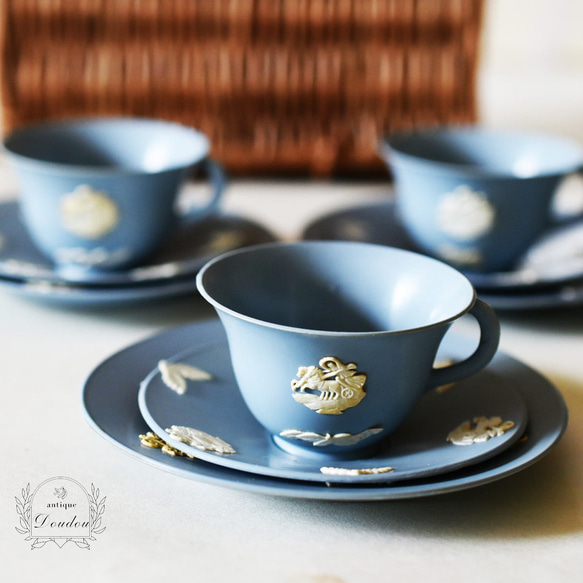 イギリス　アンティーク　おままごと　ディネット　総柄　チンツ　マスタード　ポット イギリス アンティーク おままごと ディネット 総柄 チンツ マスタード