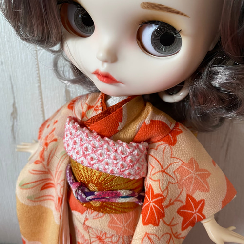 リカちゃん アイシードール 着物 作り帯 セット 振り袖 帯