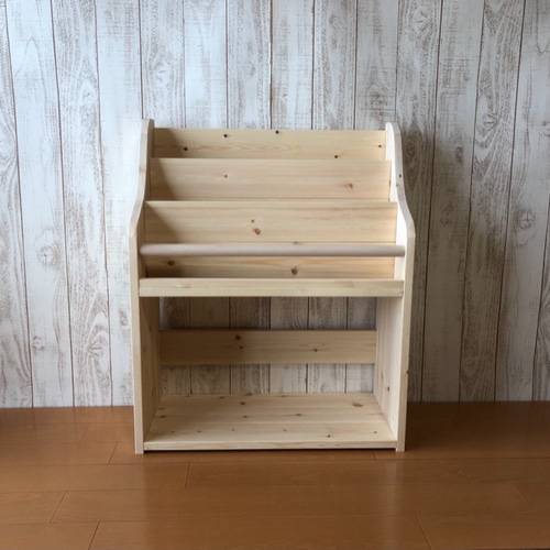 奥行き30cm】表紙の見える絵本棚 絵本棚 マガジンラック おもちゃ収納
