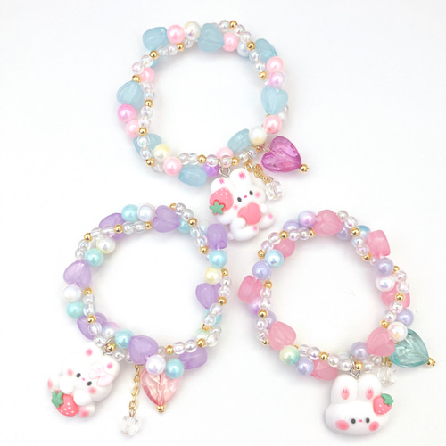 数量限定♡うさぎちゃん キッズブレスレット(キッズ・子供