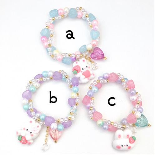 【今月まで】うさぎのねむちゃん q-pot ベルベットリボン ブレスレット RABBIT COLLECTION | Q-pot. ONLINE SHOP