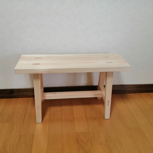 木製フラワースタンド 花台 幅60cm×高さ35cm 水槽台 ベンチ