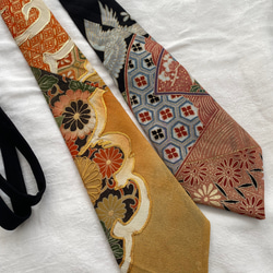 ビンテージ着物の手作りネクタイ(1点モノ) ビンテージ着物の手作りネクタイ(1点モノ)