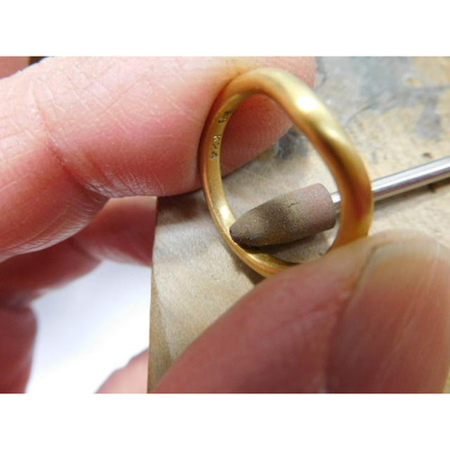 純金 リング 指輪 鍛造 手作り 24k 24金 k24 甲丸 超甲丸 v字 細め