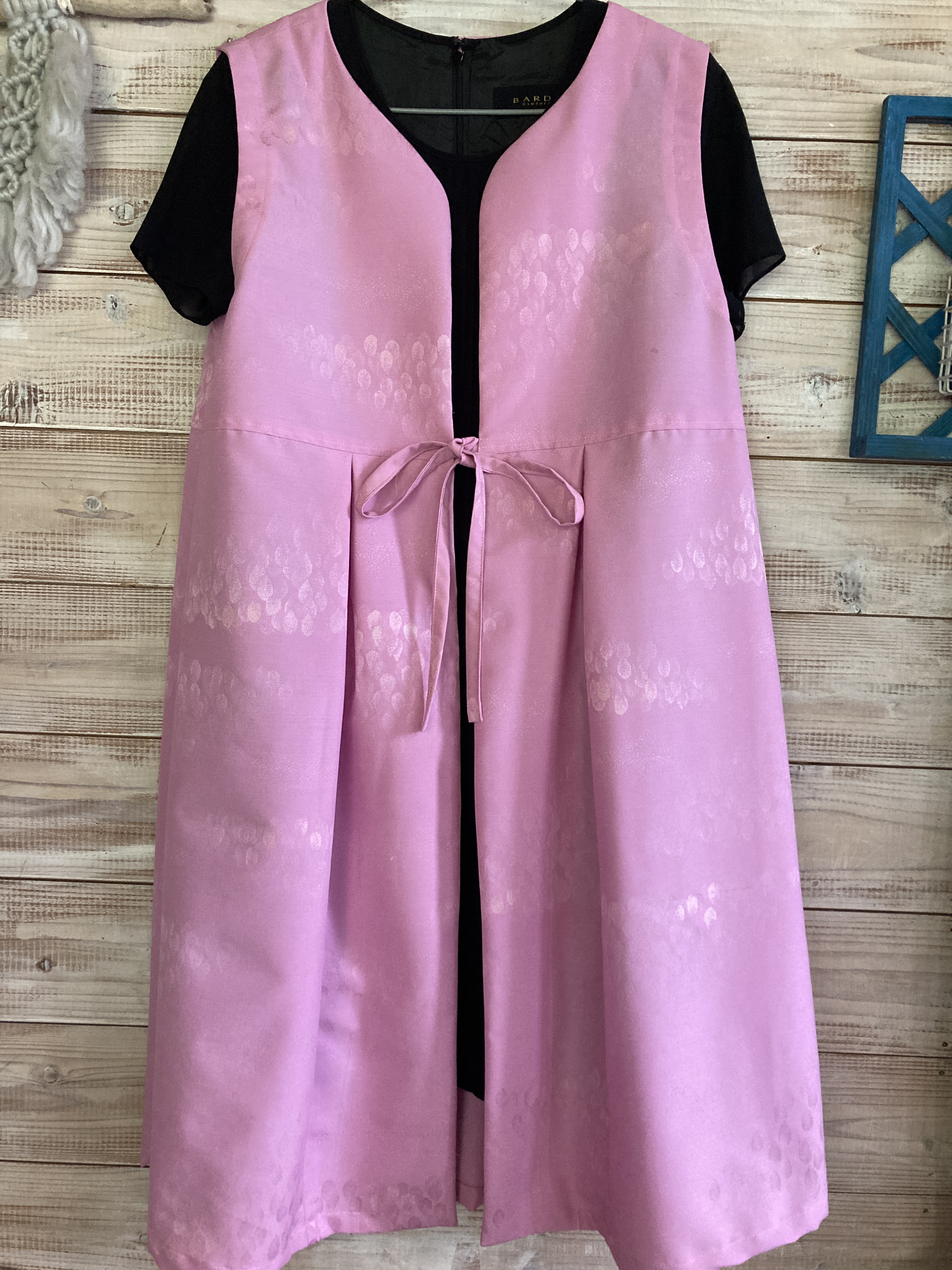 着物リメイク羽織りジレコート