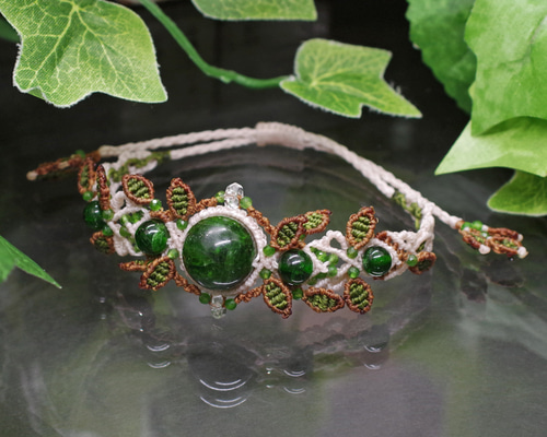 マクラメ手作りネックレス（生命の樹） 生命の木 Tree of Life の