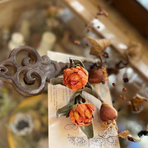 布花作品♡チューリップアレンジ